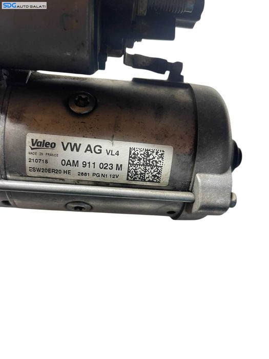Electromotor cu 13 Dinti Volkswagen Passat B8 1.6 TDI 2015 - 2023 Cod 0AM911023M ESW20ER20 [B3747]