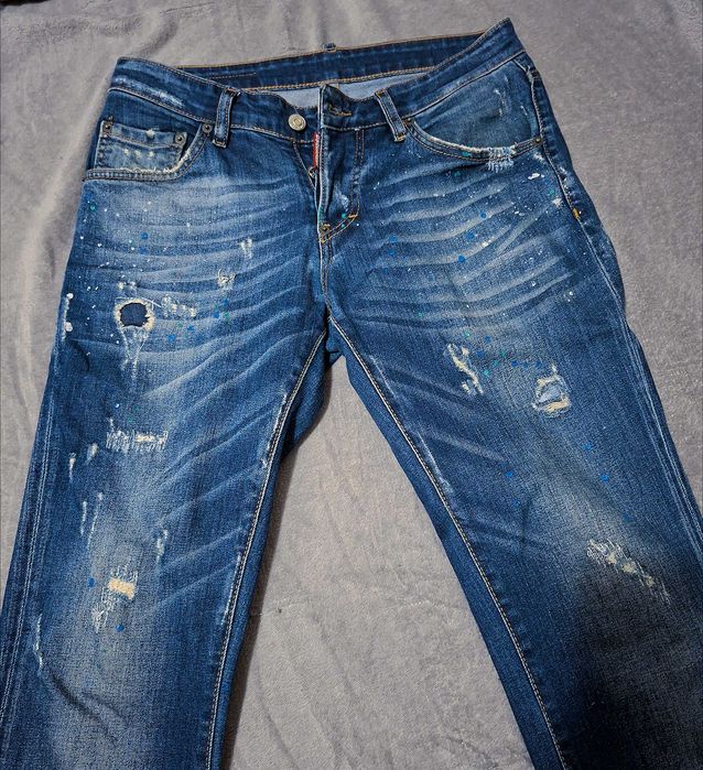 ТОП ! Мъжки дънки DSQUARED S - M !