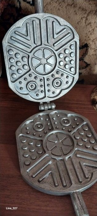 Вафельница-печенница, СССР.