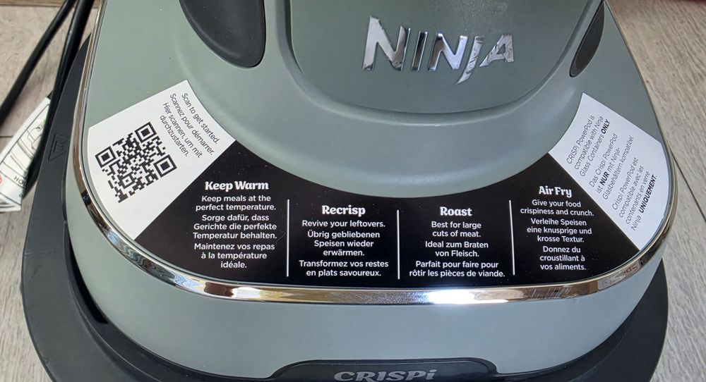 Фритьорник на горещ въздух Ninja Crispi