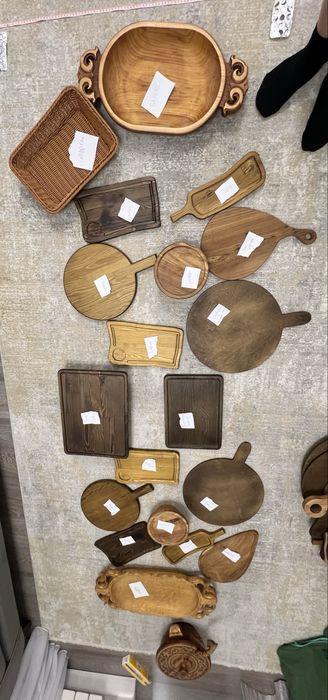 Деревянная посуда в аренду