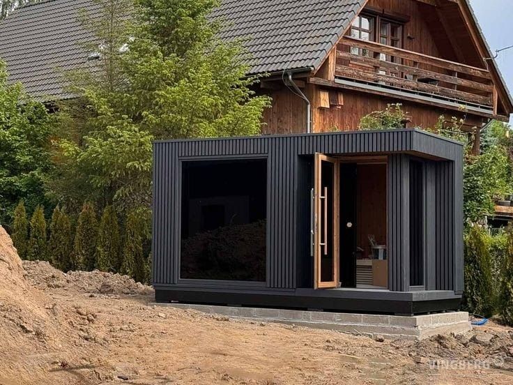 Изготовление каркасных бань.