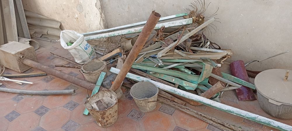 Вывоз строительный мусор, старый мебель, хлам дамир.