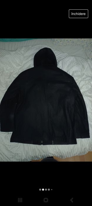 Palton barbati 80% lana