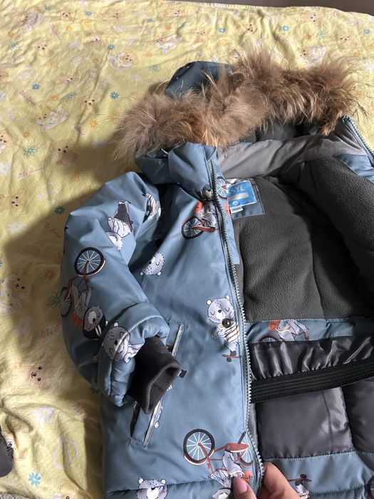 Зимний  детский комбинезон