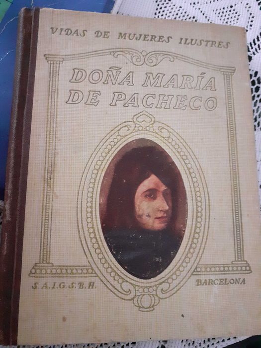 Carte veche 1933,Dona Maria de pacheco