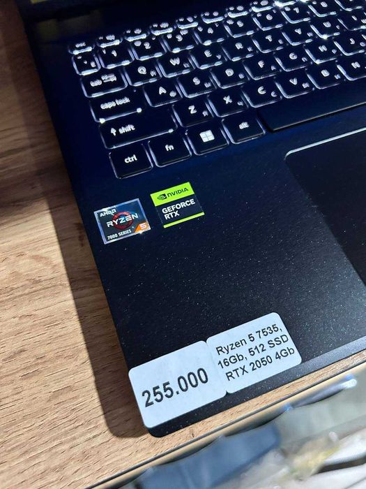 Ноутбук Acer! RTX 2050! C гарантией!
