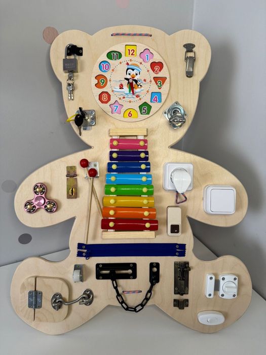 Бизиборд Медведь