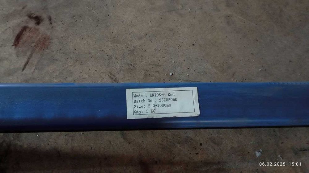 Сварочная проволока  ER70S-6 Китай (св08г2с)