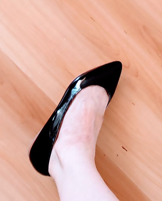 Черные женские балетки