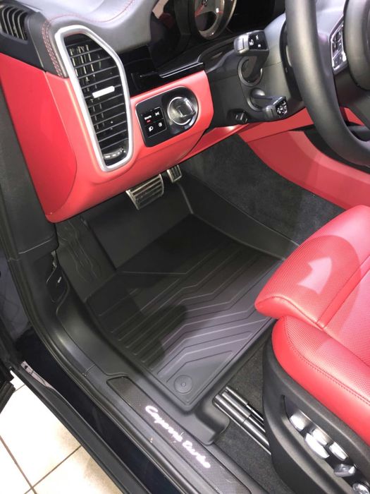 3D коврики (полики) Porsche Cayenne Turbo, GTS