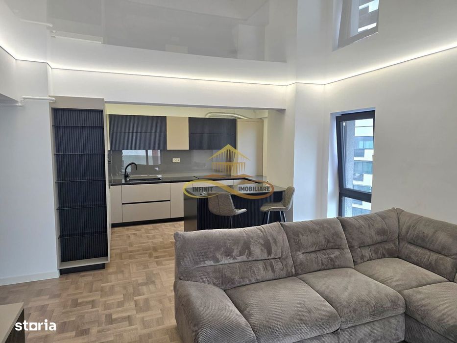 Apartament 2 camere decomandate, bloc 2024, de inchiriat + parcare