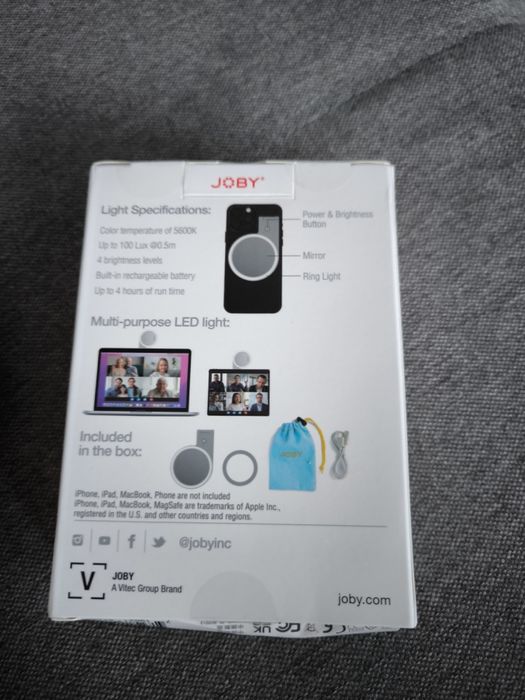 Joby Beamo Ring Light for MagSafe