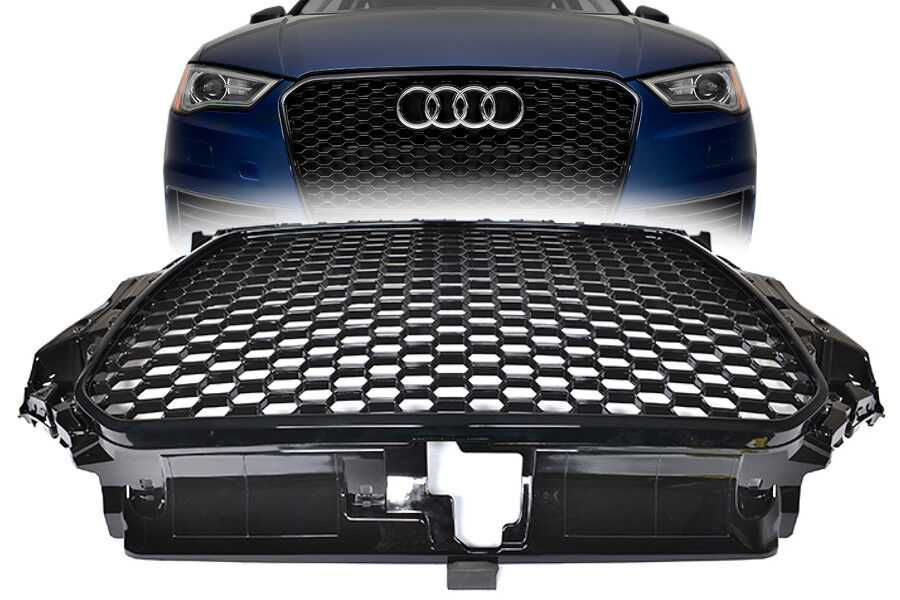 Решетка без емблема АУДИ А3 8В Audi A3 8V S-Line S3 RS3 без парктоник