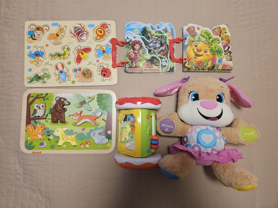 Лотове играчки, пъзели, сортери, образователни, музикални