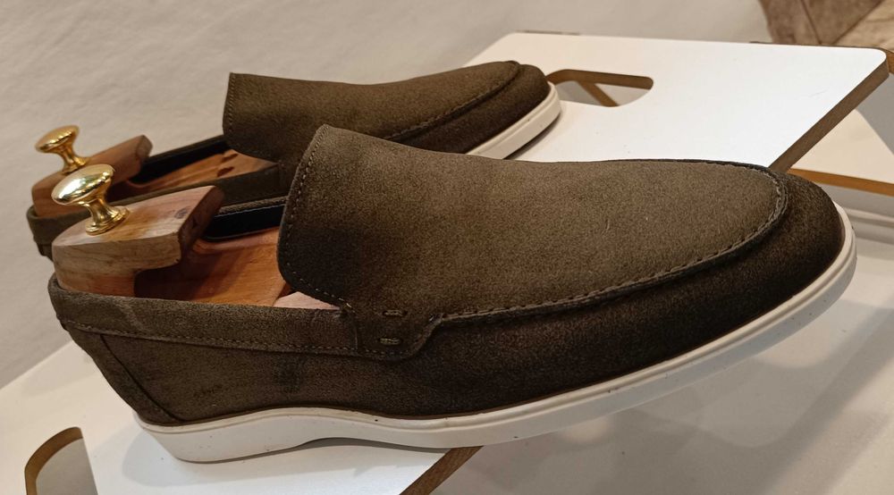 Pantofi mocasini casual 40.5 41 Jensen NOI piele naturala moale