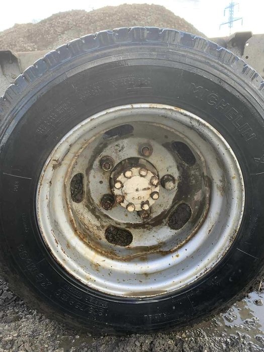 Set cauciucuri cu jante Michelin MS 205/75/R16C