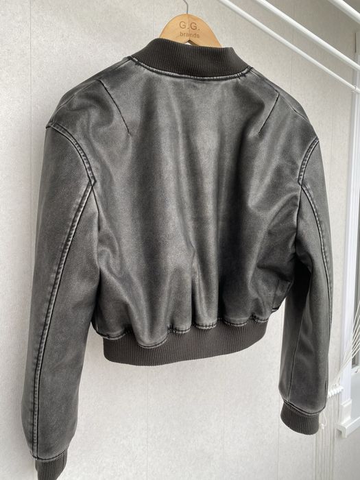 Продам бомбер экокожа