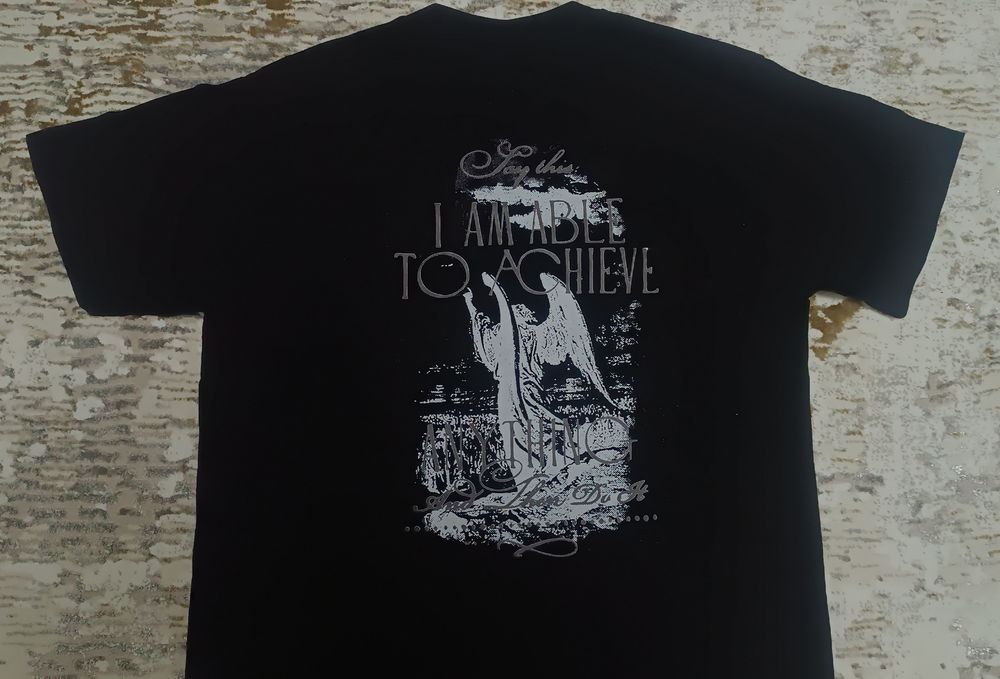 Молодежная майка с принтом