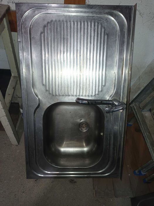 мивка хром Силистра 100 х 60