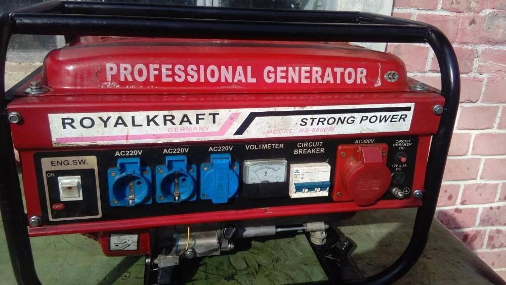 reparații generatoare de curent pentru grădină 380/220V