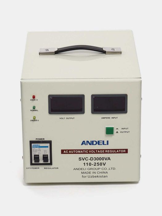 Стабилизатор напряжения Andeli SVC-D3000 (сервомотор)