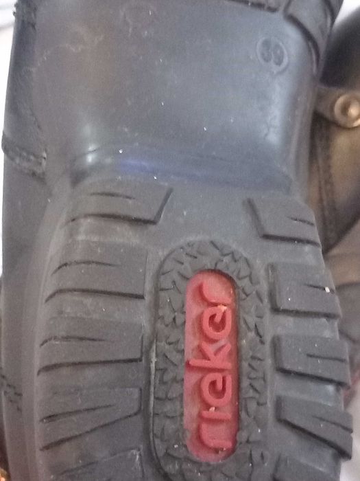 Черни боти RIEKER