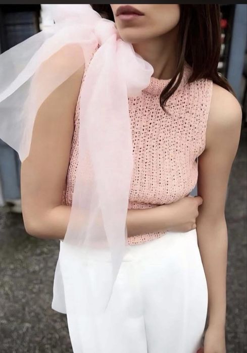 Трикотажен топ Zara