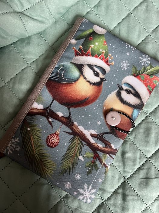 Дреха за книга с врабчета