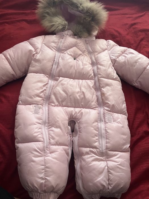 Комбенезон розовый