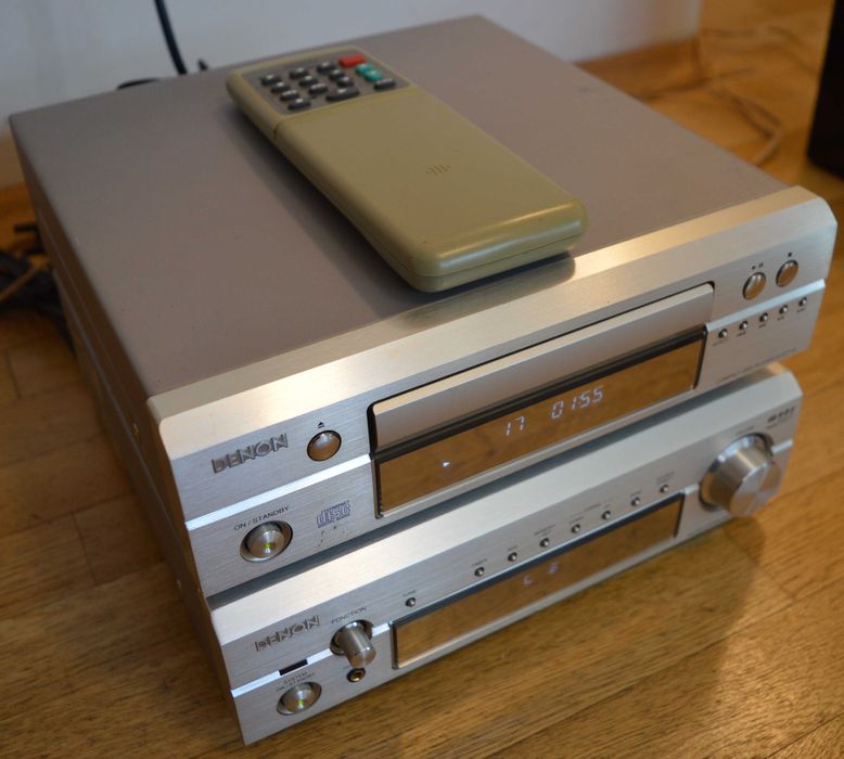 Сет HiFi Стерео Ресийвър и CD плеър DENON DRA-F101