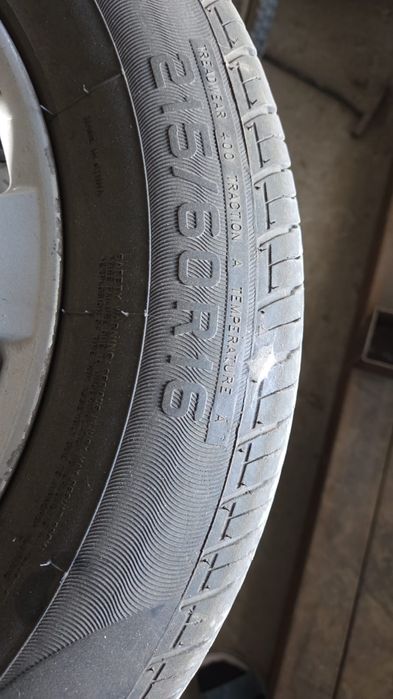 Продам летние шины 215/60/16