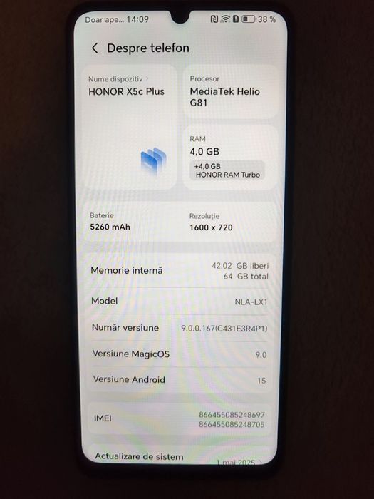Honor XC5 Plus  nou nout