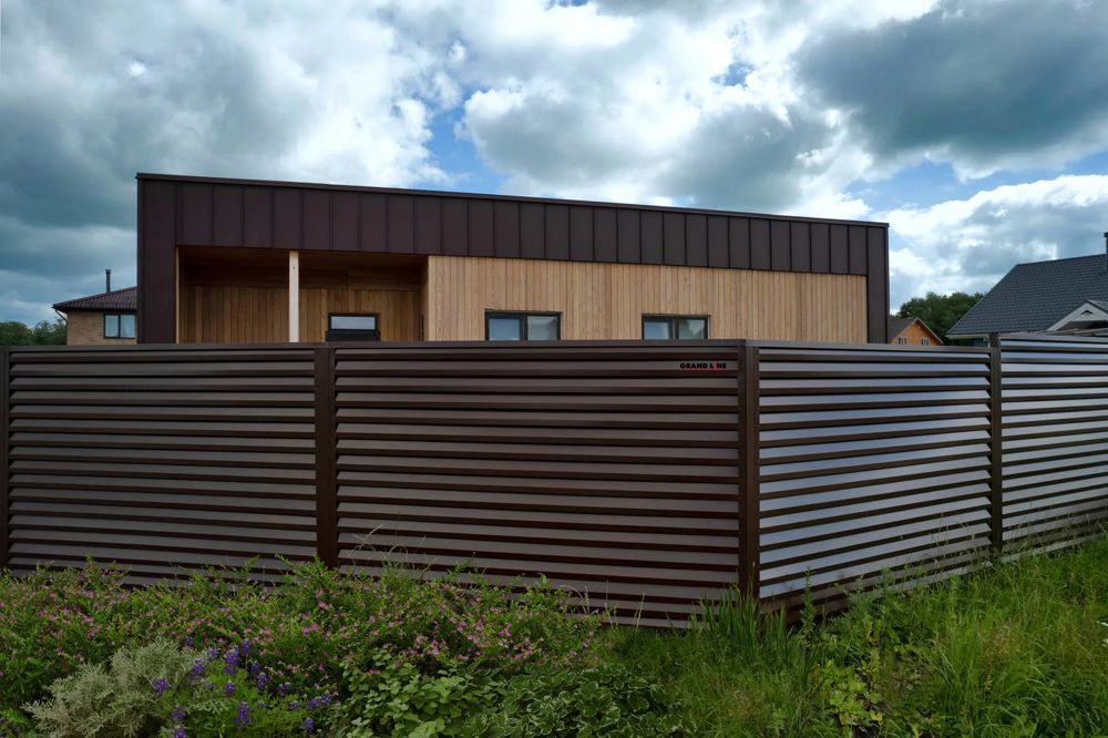 Жалюзи заборы на разных видов.