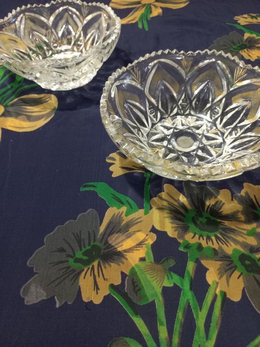 Салатницы хрустальные