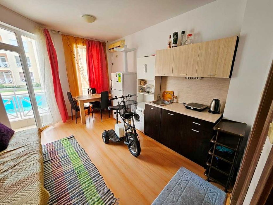 Обзаведен двустаен апартамент в комплекс ”Sunny Day 6”