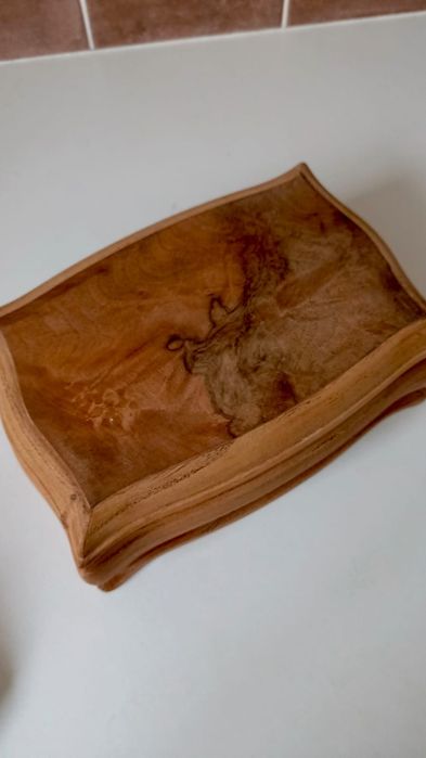 Шкатулка, дуб, винтаж