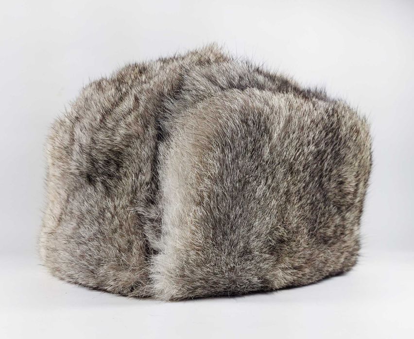 Руски шапки-ушанки от заешки естествен косъм.