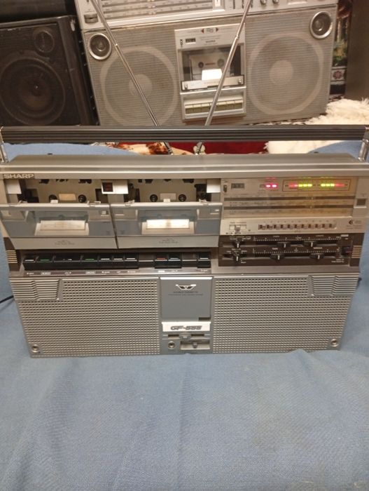 Radio caset dublu Sharp  gf 555