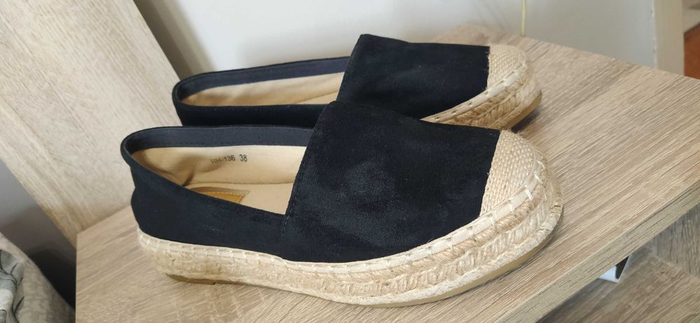 Еспадрили естествен велур
