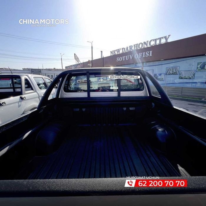 Jac T8 Pickup  Xorazm Jac Motors  avtosalonimizda sotuvda tayyor
