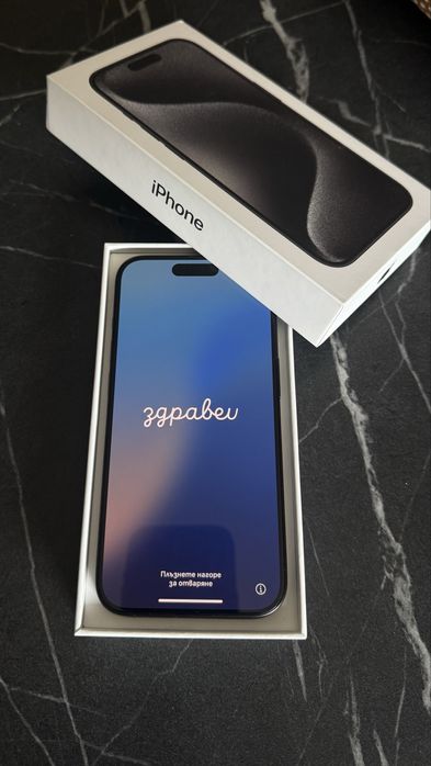 iPhone 15 pro 256 GB Black