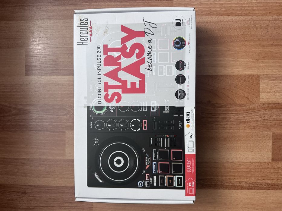 Продавам DJ пулт Hercules DJControl Inpulse 200