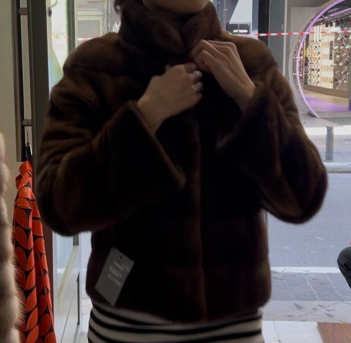 Шуба норковая из Греции