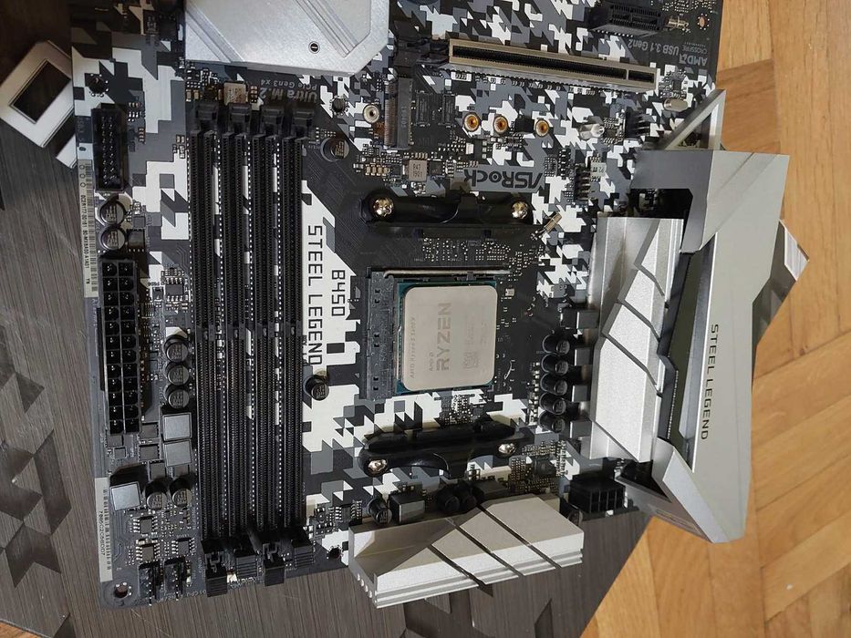 AMD Ryzen 5 5600X + AsRock B450 Steel Legend