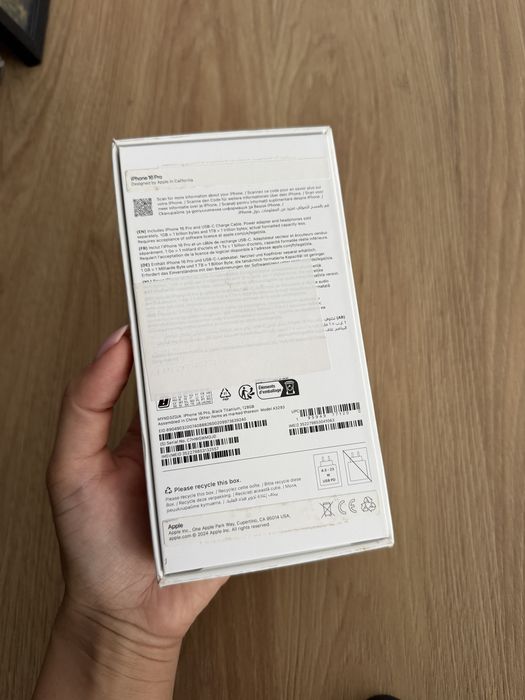 iPhone 16 Pro 128GB, stare impecabilă