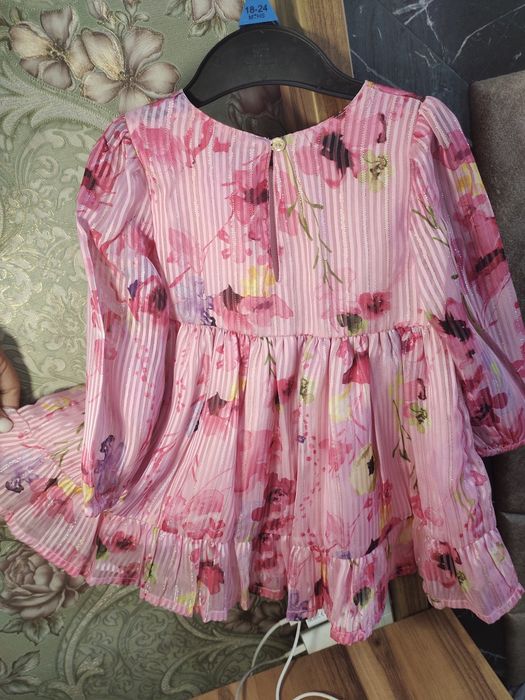 Платье детские на девочку от года до 2х лет 12~18мес фирменные