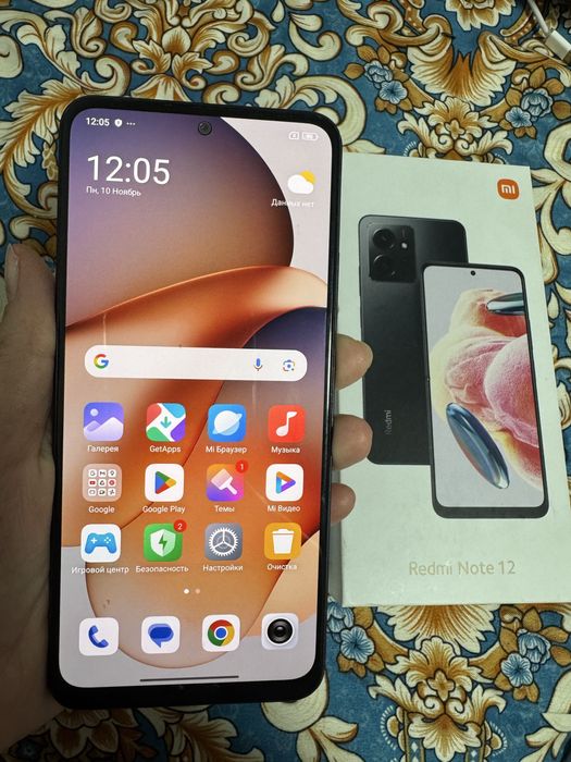 Redmi note 12 с коробкой