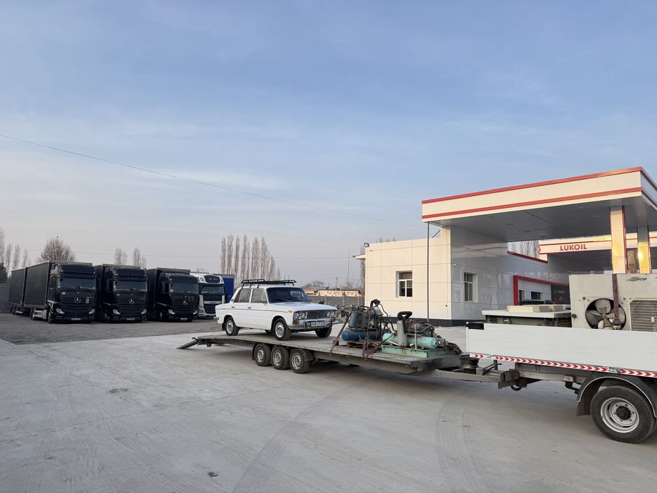 Эвакуатор прицеп 3 мостлик