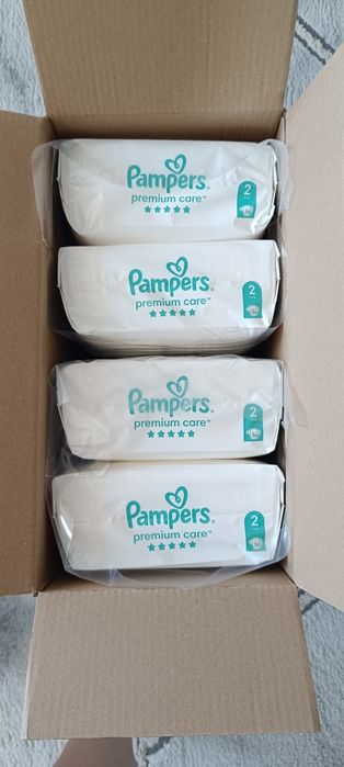 Бебешки пелени Pampers premium care р-р 2, 224бр.